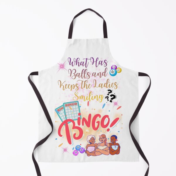 Item preview, What Has Balls and Keeps The Ladies Smiling Bingo designed and sold by JI-PIXEL-PLACE.