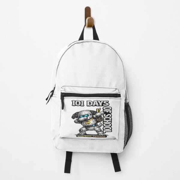 Item preview, 101 Days of School Robot Dog Dab — Systems: Passed designed and sold by POD DYNASTY | Original Print On Demand T-Shirt Graphics.