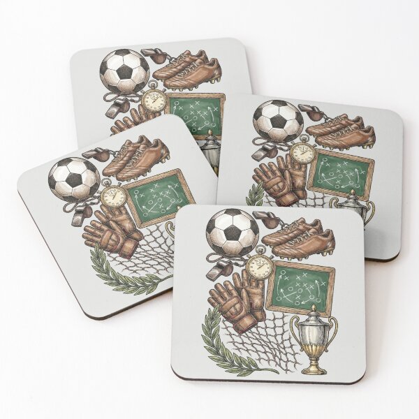 Item preview, Vintage Soccer Heritage - Colorful Football Art designed and sold by DigitalGlade.