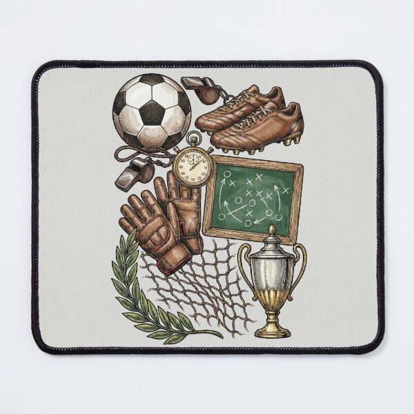 Item preview, Vintage Soccer Heritage - Colorful Football Art designed and sold by DigitalGlade.
