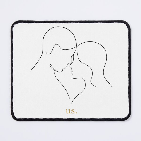 Item preview, Minimalist Valentine Line Art – Us designed and sold by linesbydunja.