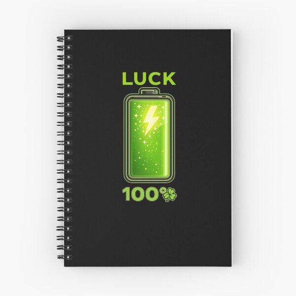 Item preview, Luck Battery Full – Powered by Irish Fortune designed and sold by PunchDrop.