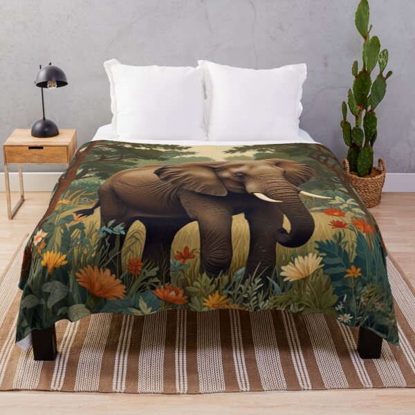 Item preview, Vintage elegant bull boho safari jungle designed and sold by hollycooper.