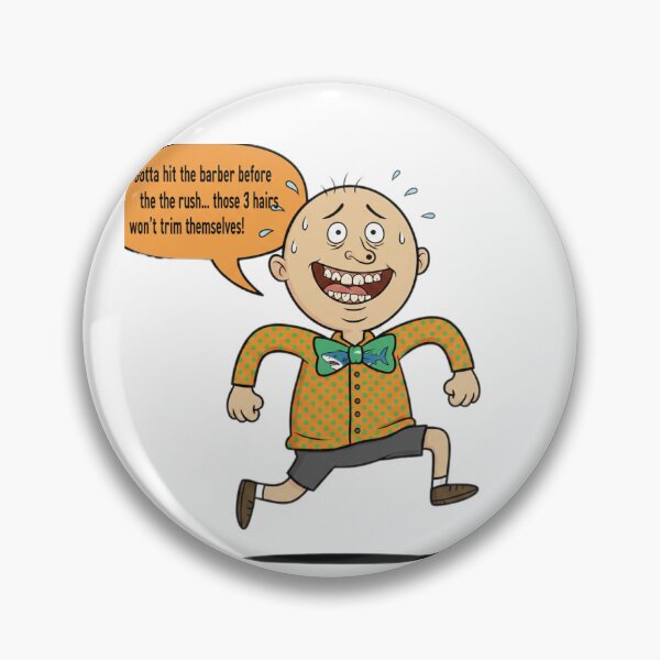 Item preview, Barber Rush: Bald & Fabulous designed and sold by Fatomfatom.