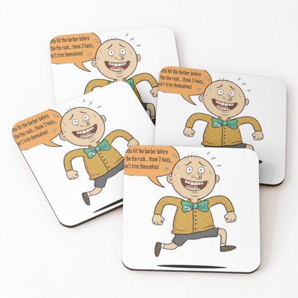Item preview, Barber Rush: Bald & Fabulous designed and sold by Fatomfatom.