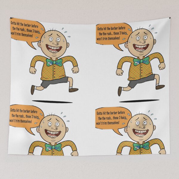 Item preview, Barber Rush: Bald & Fabulous designed and sold by Fatomfatom.