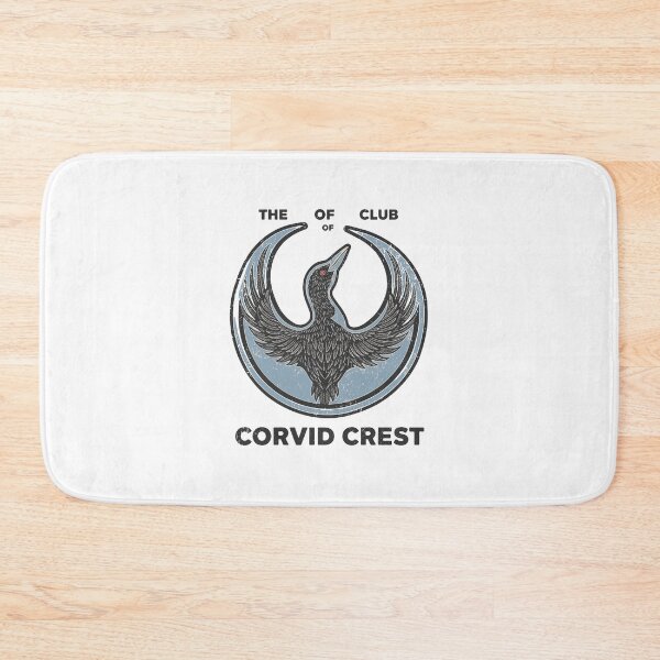 Item preview, Vintage Corvid Crest Bird Illustration designed and sold by Evaevonechi.