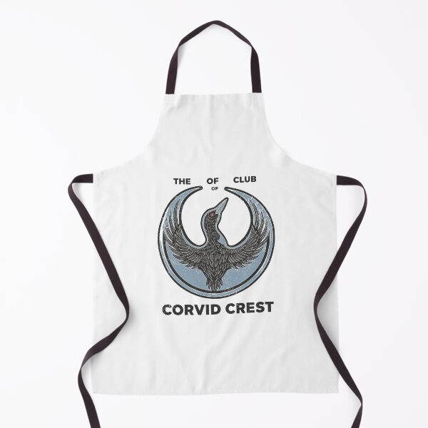 Item preview, Vintage Corvid Crest Bird Illustration designed and sold by Evaevonechi.