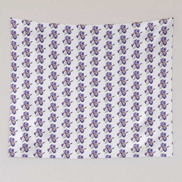 Item preview, Botanical Iris Flower Watercolor designed and sold by Rutvain.