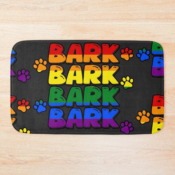 Item preview, Bark bark bark - pride designed and sold by Lyxy.