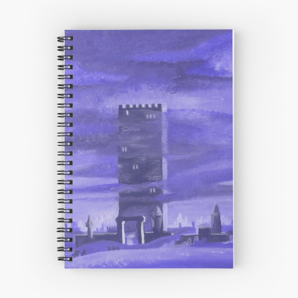 Item preview, Blue Tower of Dawn Book Cover - Oil Painting Throne of Glass designed and sold by larrypnts.