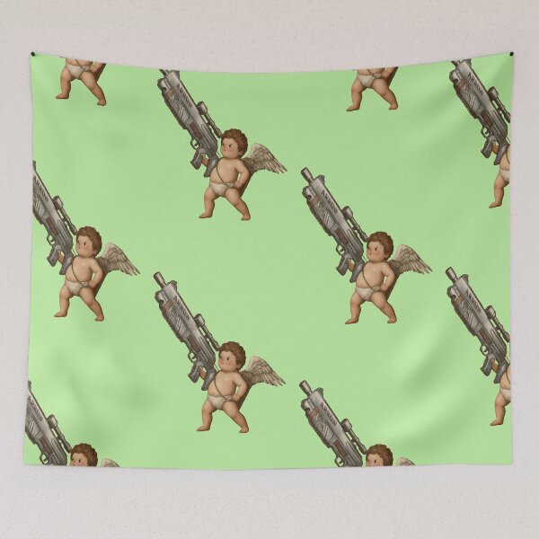 Item preview, Renaissance Cupid Goes Hunting designed and sold by Abeshinobi.