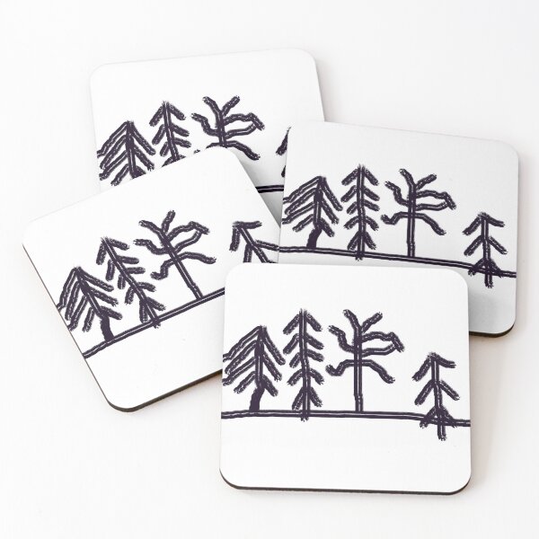 Item preview, Mysterious forest drawing designed and sold by MisteryWoods.
