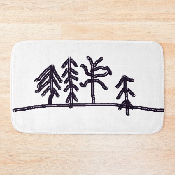 Item preview, Mysterious forest drawing designed and sold by MisteryWoods.