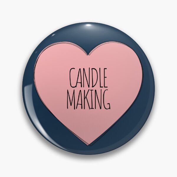Item preview, Cute Candle Making Pink Heart designed and sold by MaryAller.