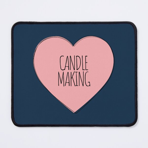 Item preview, Cute Candle Making Pink Heart designed and sold by MaryAller.