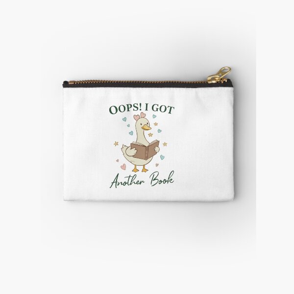 Item preview, Oops! I Got Another Book" Reading Duck Illustration designed and sold by Evaevonechi.