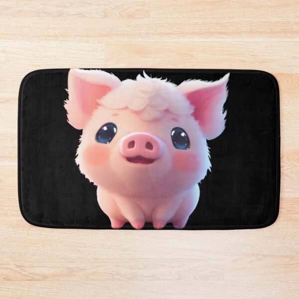 Item preview, Cute baby pink piglet designed and sold by hollycooper.