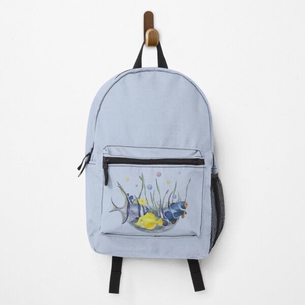 Item preview, Tropical fish watercolor illustration designed and sold by ArtZole.