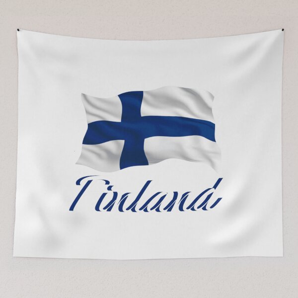 Item preview, Finland flag designed and sold by brionesandrie.