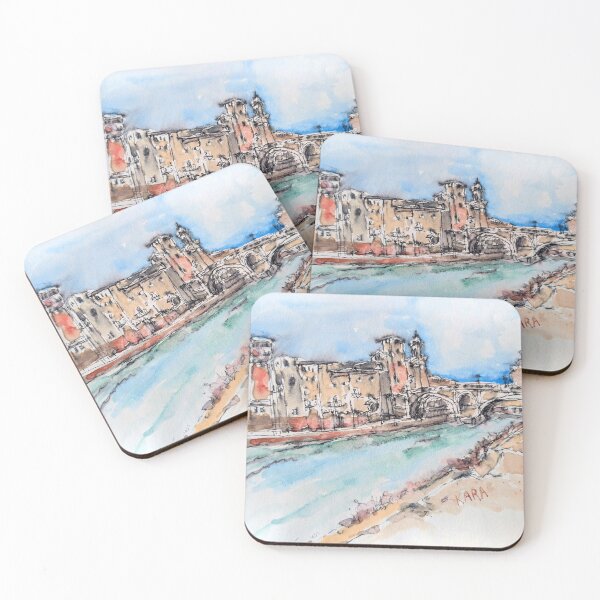 Item preview, Watercolor and Ink: Pons Fabricius designed and sold by Kara Draws.