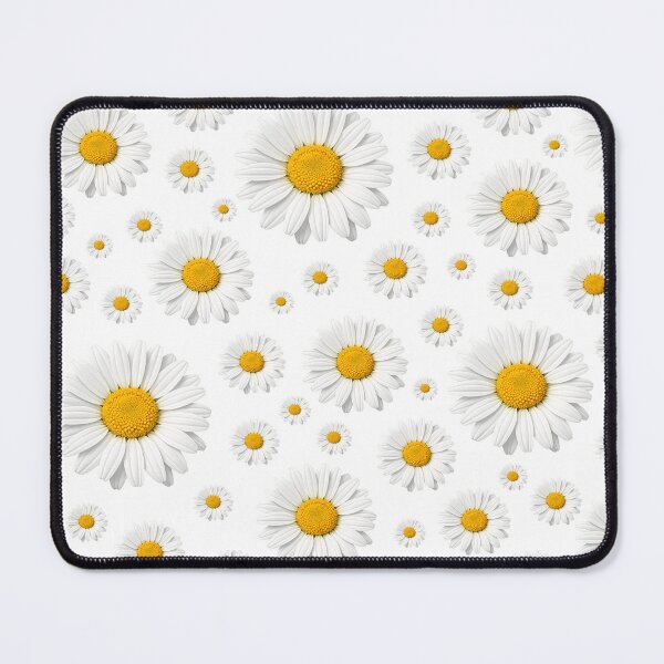 Item preview, Daisy Flower – White Floral Pattern designed and sold by BernArts.
