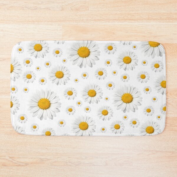 Item preview, Daisy Flower – White Floral Pattern designed and sold by BernArts.
