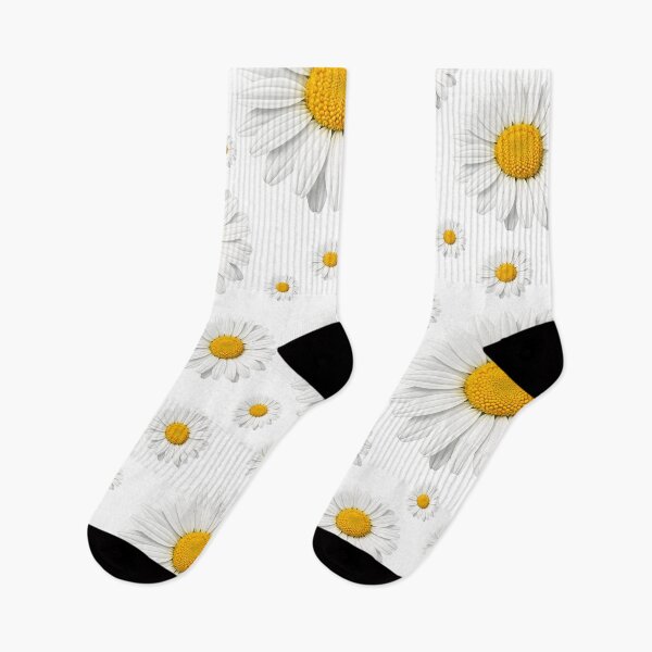 Item preview, Daisy Flower – White Floral Pattern designed and sold by BernArts.