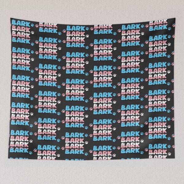 Item preview, Bark bark bark - Trans flag designed and sold by Lyxy.