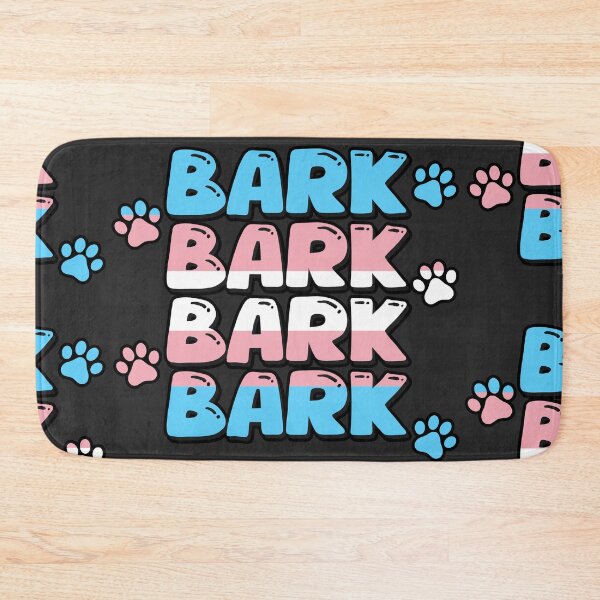 Item preview, Bark bark bark - Trans flag designed and sold by Lyxy.