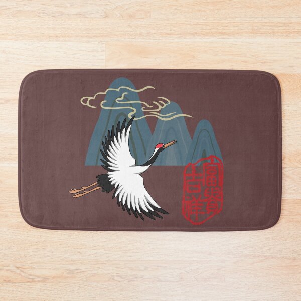 Item preview, Korean Crane of Longevity – Seollal Heritage Motif designed and sold by mycreastyle.