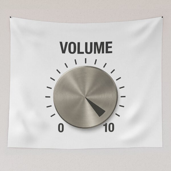 Item preview, Volume Knob All The Way Up designed and sold by ThoughtsInTheOpen.