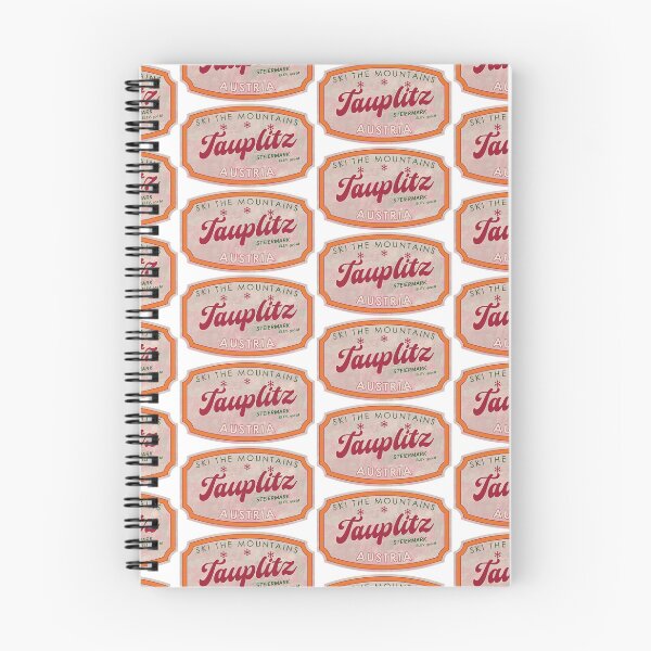 Item preview, Tauplitz, Austria, Steiermark, Ski, textured skiing badge designed and sold by Wanderful-roads.