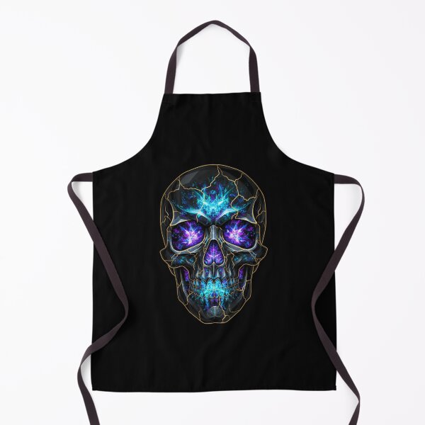 Item preview, Fractured Cosmic Crystal Skull - Epic Neon Design designed and sold by LaNadaYFundante.