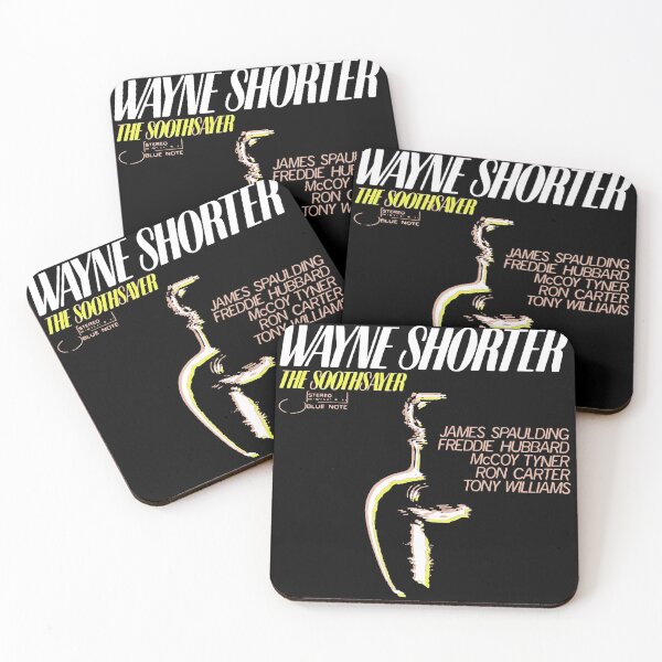 Item preview, Wayne Shorter The Soothsayer, black bg version designed and sold by Very Wary.