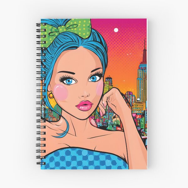 Item preview, Vibrant Urban Pop Art with Stylish Woman designed and sold by Artessie.