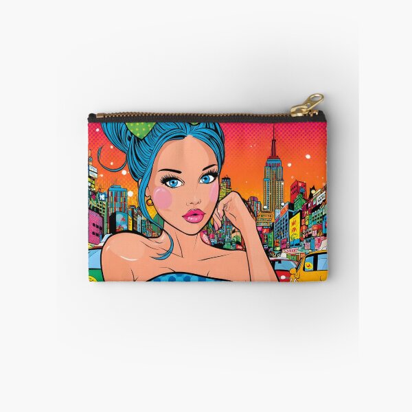 Item preview, Vibrant Urban Pop Art with Stylish Woman designed and sold by Artessie.