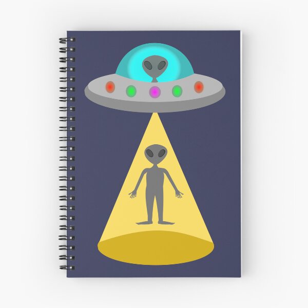 Item preview, Alien Landing UFO Aliencore Fantasy Art designed and sold by naturegallery.