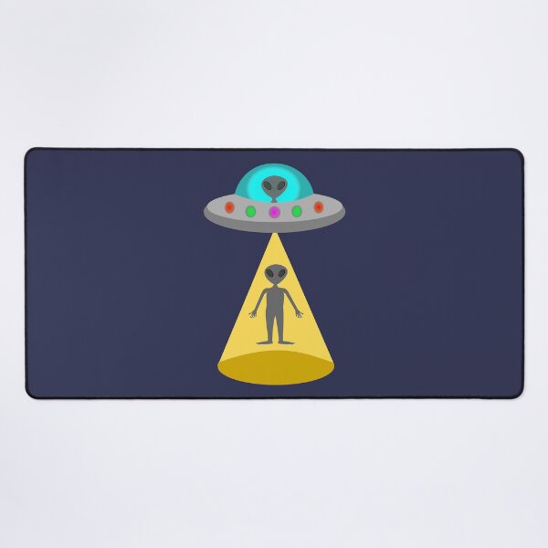 Item preview, Alien Landing UFO Aliencore Fantasy Art designed and sold by naturegallery.