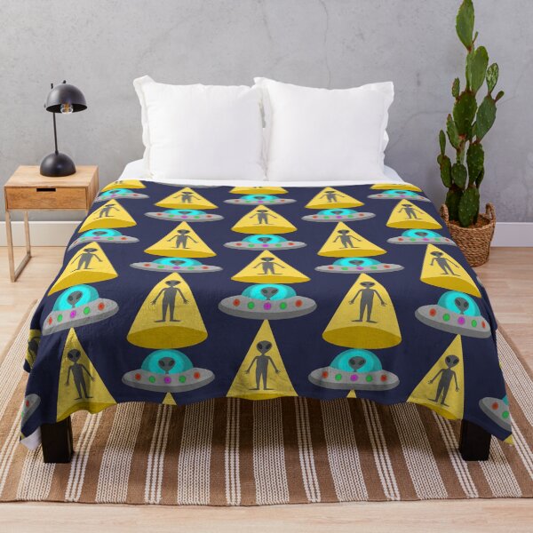 Item preview, Alien Landing UFO Aliencore Fantasy Art designed and sold by naturegallery.
