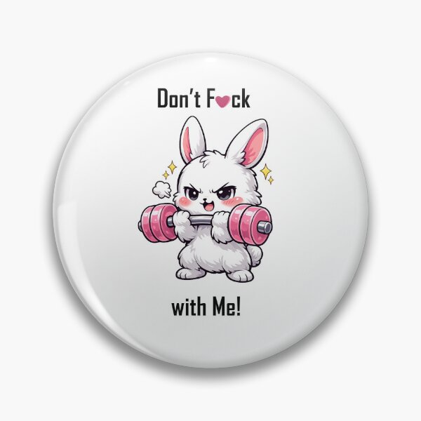 Item preview, Don’t F?ck With Me – Gym Girly Funny Motivational Quote Design designed and sold by BernArts.