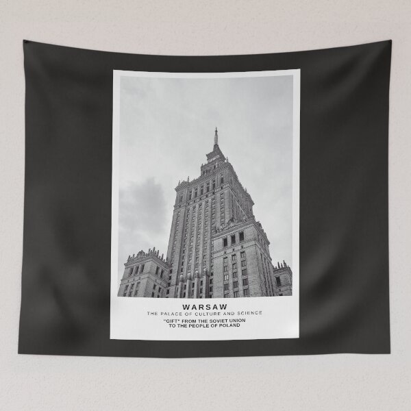 Item preview, Warsaw | The Palace Of Culture And Scince | Pałac Kultury i Nauki designed and sold by Anniko Art Studio.