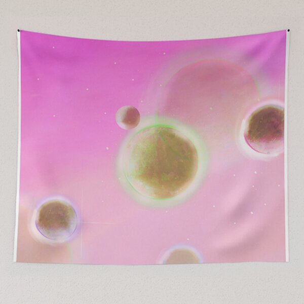 Item preview, "A System of Bubble Planets" designed and sold by Spaceart9.