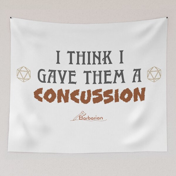 Item preview, DnD Barbarian Humor Quote designed and sold by SigilTheory.