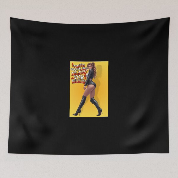 Item preview, These Boots Are Made for Walking – High Heel Attitude designed and sold by Mark Mentzer.