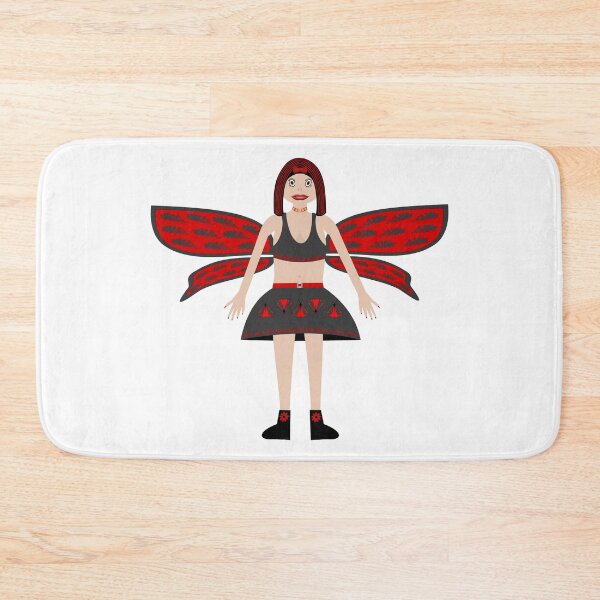 Item preview, Fairycore Gothic Fantasy Art Fairy Cinnabar designed and sold by naturegallery.