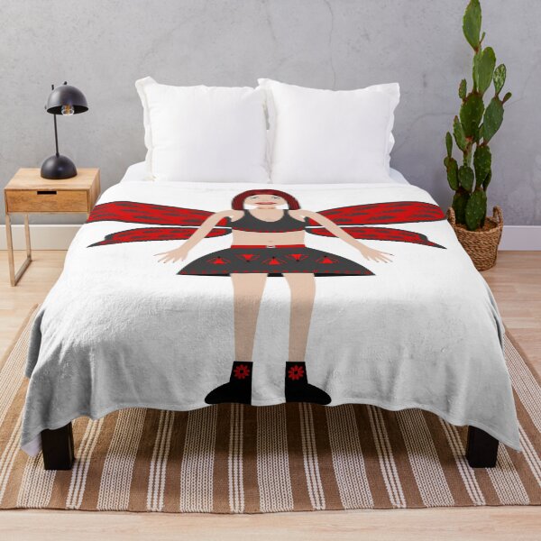 Item preview, Fairycore Gothic Fantasy Art Fairy Cinnabar designed and sold by naturegallery.