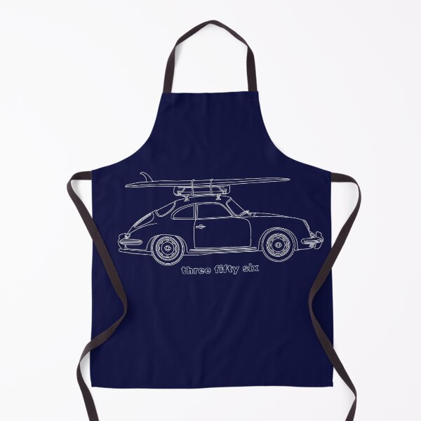 Item preview, Vintage 356 carrying a surf board line illustration designed and sold by blackdogshop.