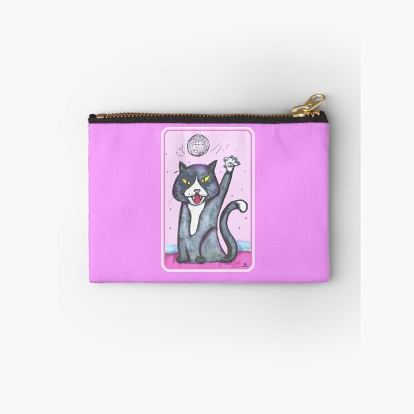 Item preview, Disco Ball Cat Cartoon Fun Art designed and sold by mytshirtfort.