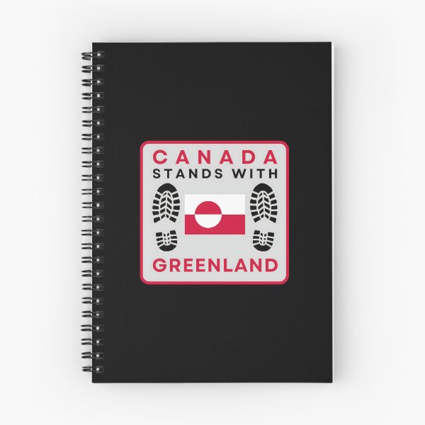 Item preview, CANADA STANDS WITH GREENLAND designed and sold by fetch-it-studio.